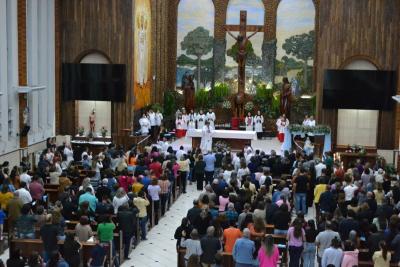 Novena da Padroeira teve a participação do Setor Rio do Tigre no 8º dia