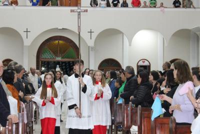 Novena da Padroeira teve a participação do Setor Rio do Tigre no 8º dia