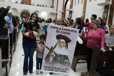 Novena da Padroeira teve a participação do Setor Rio do Tigre no 8º dia