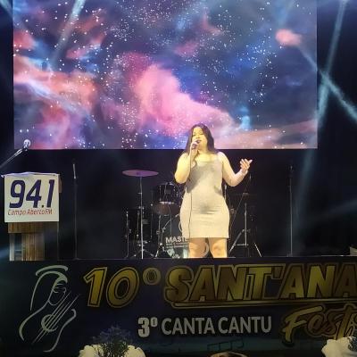 Grandes intérpretes na segunda noite do 10º Sant’Ana Fest