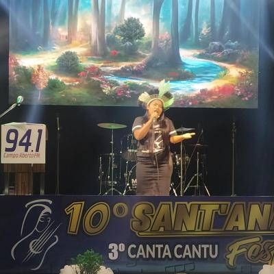 Grandes intérpretes na segunda noite do 10º Sant’Ana Fest