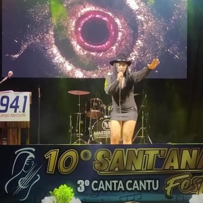 Grandes intérpretes na segunda noite do 10º Sant’Ana Fest