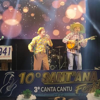 Grandes intérpretes na segunda noite do 10º Sant’Ana Fest