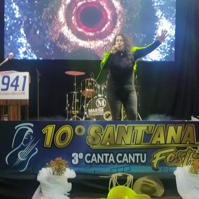 Grandes intérpretes na segunda noite do 10º Sant’Ana Fest