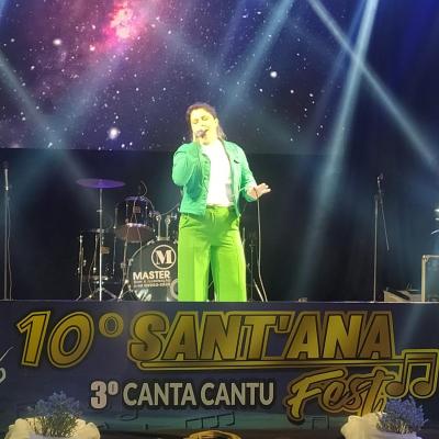 Grandes intérpretes na segunda noite do 10º Sant’Ana Fest