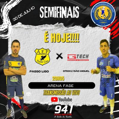 Nesta terça-feira, 30, clássicos pela Semifinal da Copa Garotinho de Futsal Livre 