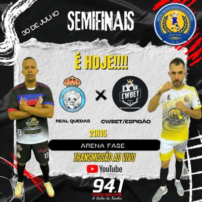 Nesta terça-feira, 30, clássicos pela Semifinal da Copa Garotinho de Futsal Livre 