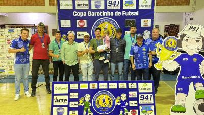 Real Quedas conquista o titulo da Copa Garotinho de Futsal 2024