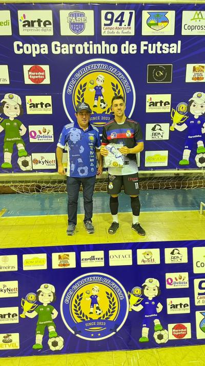 Real Quedas conquista o titulo da Copa Garotinho de Futsal 2024