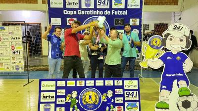 Real Quedas conquista o titulo da Copa Garotinho de Futsal 2024