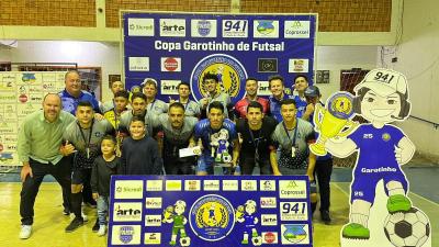 Real Quedas conquista o titulo da Copa Garotinho de Futsal 2024