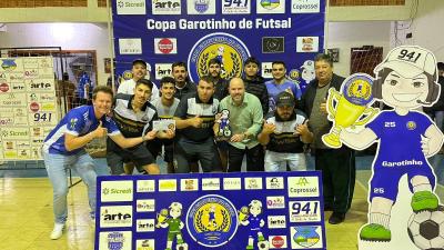 Real Quedas conquista o titulo da Copa Garotinho de Futsal 2024