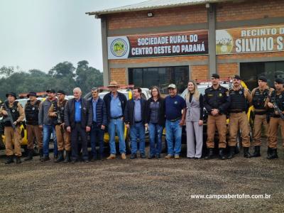 Lançada em Laranjeiras do Sul a operação Semeando Segurança