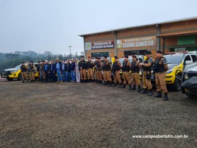 Lançada em Laranjeiras do Sul a operação Semeando Segurança