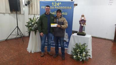 LS: Entrega dos prêmios da contribuição premiada da festa de Sant' Ana foi realizada nesta segunda (12).