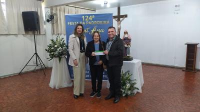 LS: Entrega dos prêmios da contribuição premiada da festa de Sant' Ana foi realizada nesta segunda (12).