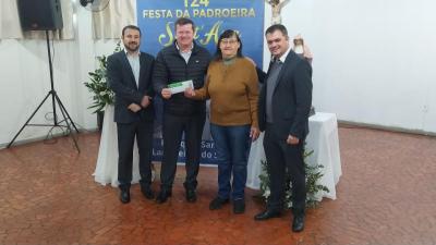 LS: Entrega dos prêmios da contribuição premiada da festa de Sant' Ana foi realizada nesta segunda (12).