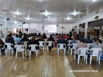 LS: Secretaria de Assistência Social em parceria com Cras e Polícia militar realizou palestra sobre o enfrentamento á violência contra as mulheres