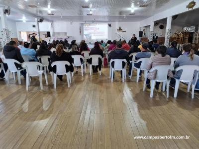 LS: Secretaria de Assistência Social em parceria com Cras e Polícia militar realizou palestra sobre o enfrentamento á violência contra as mulheres