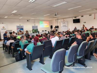 UFFS Campus Laranjeiras do Sul é sede de encontro da Itaipu Binacional com municípios que possuem Unidades de Valorização de Recicláveis