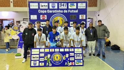 Conheça os Campeões da Copa Garotinho de Futsal Categorias de Base 2024