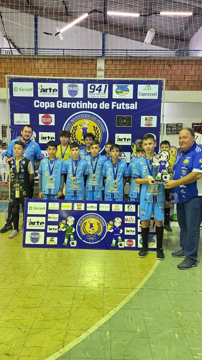 Conheça os Campeões da Copa Garotinho de Futsal Categorias de Base 2024