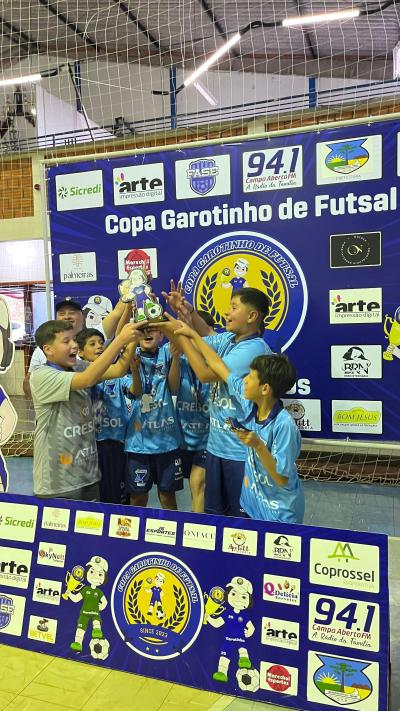 Conheça os Campeões da Copa Garotinho de Futsal Categorias de Base 2024