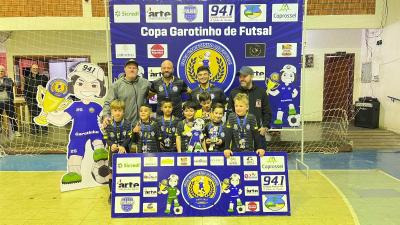 Conheça os Campeões da Copa Garotinho de Futsal Categorias de Base 2024