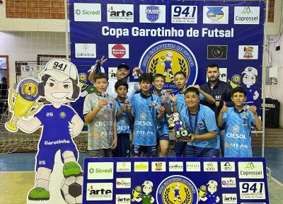 Conheça os Campeões da Copa Garotinho de Futsal Categorias de Base 2024