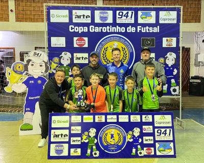 Conheça os Campeões da Copa Garotinho de Futsal Categorias de Base 2024