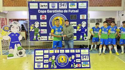 Conheça os Campeões da Copa Garotinho de Futsal Categorias de Base 2024