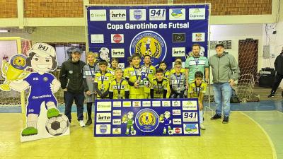 Conheça os Campeões da Copa Garotinho de Futsal Categorias de Base 2024