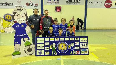 Conheça os Campeões da Copa Garotinho de Futsal Categorias de Base 2024