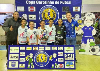 Conheça os Campeões da Copa Garotinho de Futsal Categorias de Base 2024