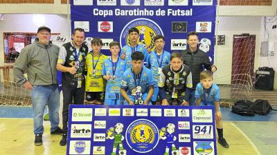 Conheça os Campeões da Copa Garotinho de Futsal Categorias de Base 2024