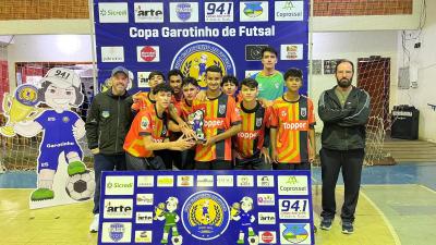 Conheça os Campeões da Copa Garotinho de Futsal Categorias de Base 2024