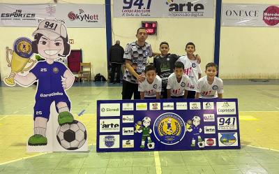 Conheça os Campeões da Copa Garotinho de Futsal Categorias de Base 2024