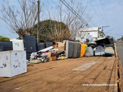 ACA realizou mais uma campanha de Desacate do Lixo Eletroeletrônico com sucesso em Laranjeiras do Sul