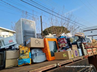 ACA realizou mais uma campanha de Desacate do Lixo Eletroeletrônico com sucesso em Laranjeiras do Sul