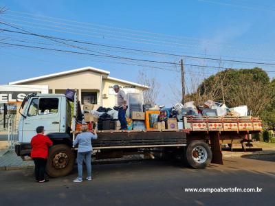 ACA realizou mais uma campanha de Desacate do Lixo Eletroeletrônico com sucesso em Laranjeiras do Sul