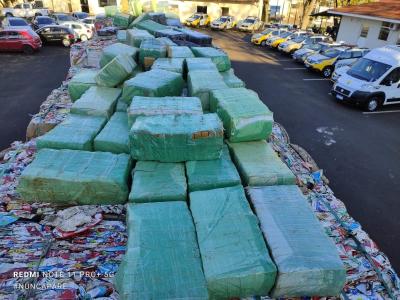 Cascavel: Polícia Federal e Polícia Militar apreendem caminhão com três toneladas de maconha