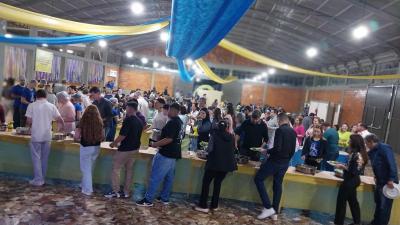 8ª Macarronada da Jornada Jovem foi sucesso em Laranjeiras do Sul 