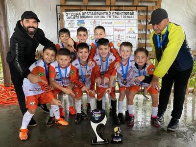 Ong Guaraniaçu 9 e 13 e Profut 11 são os campeões da Copa Projeto Jogando Juntos de Base