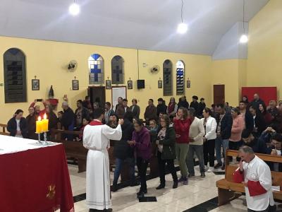 Missas com Novenas em louvor a São Miguel iniciaram em Laranjeiras do Sul