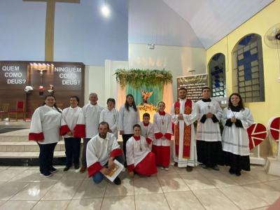 Missas com Novenas em louvor a São Miguel iniciaram em Laranjeiras do Sul