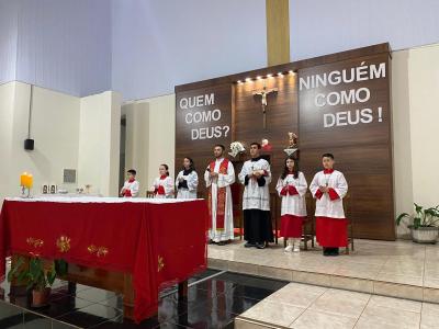 Missas com Novenas em louvor a São Miguel iniciaram em Laranjeiras do Sul