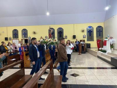 Missas com Novenas em louvor a São Miguel iniciaram em Laranjeiras do Sul