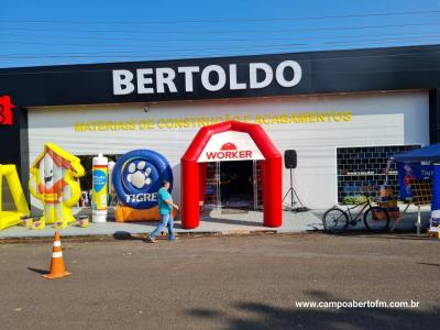 Bertoldo Materiais de Construção reinaugurou as novas estruturas da loja em  Laranjeiras do Sul