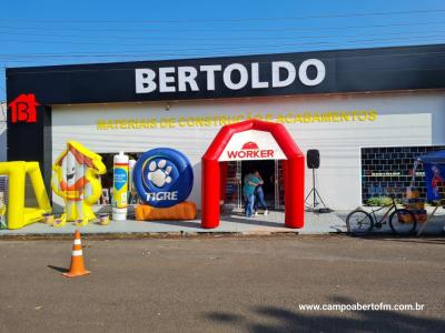 Bertoldo Materiais de Construção reinaugurou as novas estruturas da loja em  Laranjeiras do Sul