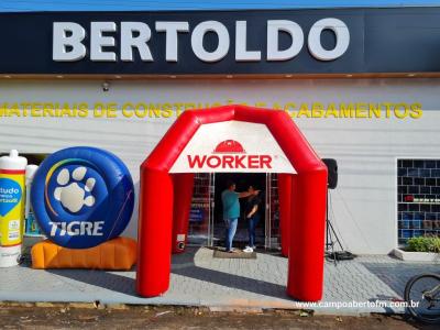 Bertoldo Materiais de Construção reinaugurou as novas estruturas da loja em  Laranjeiras do Sul